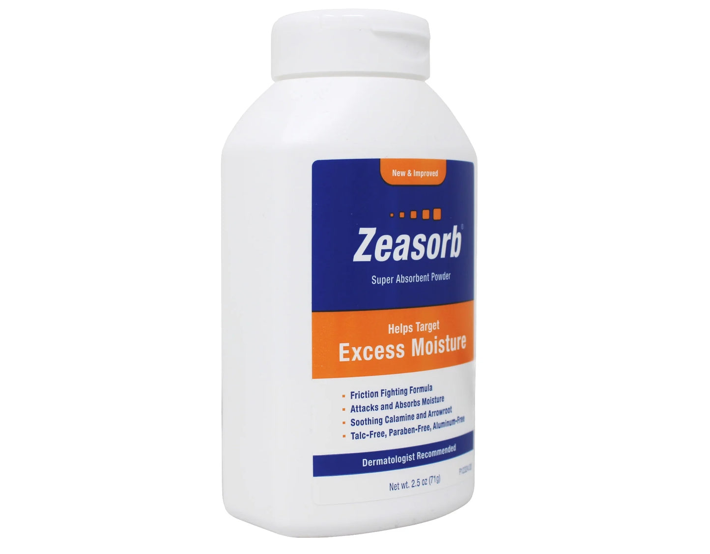 6 Pack - Zeasorb Prevention Super Absorbent Powder 2.5-Ounce Bottle Each