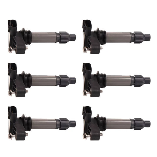 6Pcs Fits Buick Enclave Lacrosse ATS CTS Equinox Impala Malibu Ignition Coils Fits select: 2010-2018 CHEVROLET TRAVERSE LT, 2012-2019 CHEVROLET IMPALA LT